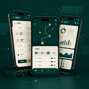 نمای مفهومی اپلیکیشن توزیع زمرد